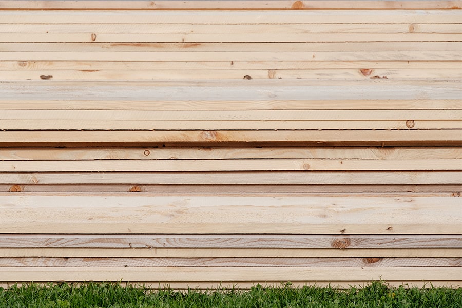 Wood finish exterior